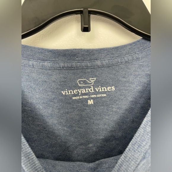 Vineyard Vines Blue Long Sleeves T-Shirt Size M - Picture 8 of 14